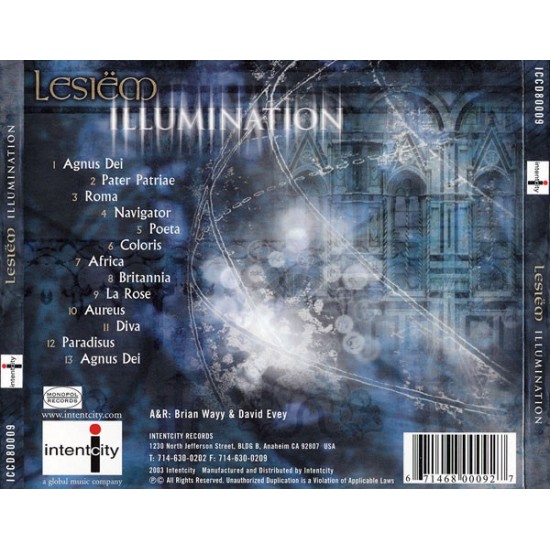 Cd Lesiem, Illumination (Importado USA), 2003