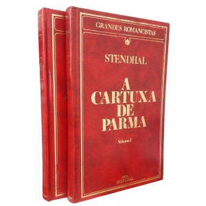 A Cartuxa de Parma, Stendhal, Volume 1 e 2 (Completo), Capa dura de Luxo