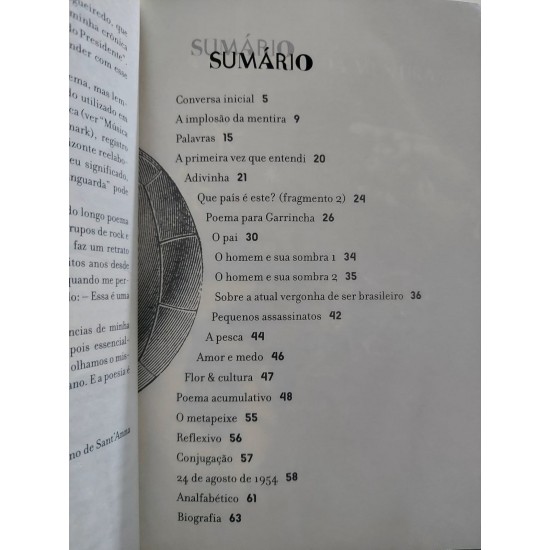 A Implosão da Mentira e Outros Poemas, Affonso Romano de Sant'Anna