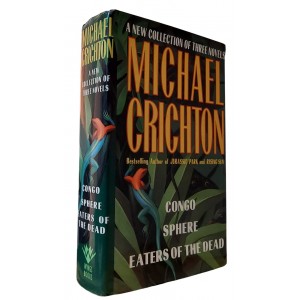 A New Collection Of Three Novels Michael Crichton, Congo, Sphere, Eaters Of The Dead