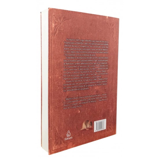 A Sombra de Allan Poe, Matthew Pearl