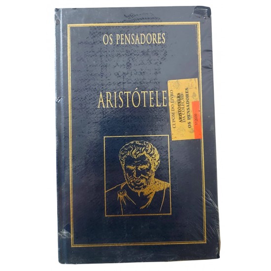 Aristóteles, Os Pensadores, Editora Nova Cultural, Capa Dura, Lacrado