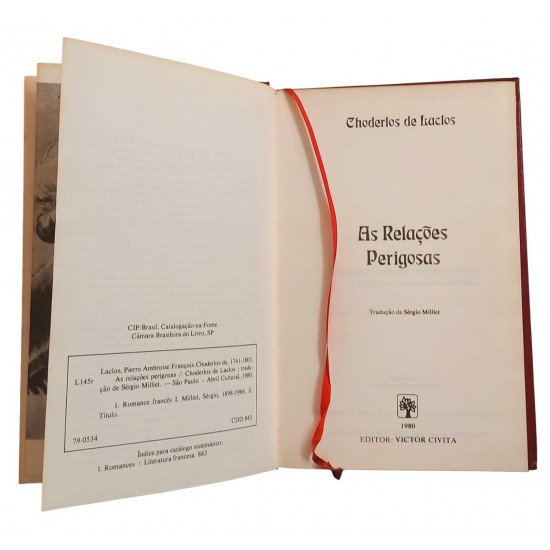 As Relações Perigosas, Chordelos de Laclos, Os Imortais da Literatura Universal, 1980