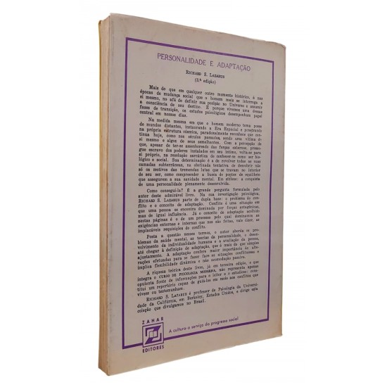 As Sete Idades do Homem. Um Estudo do Desenvolvimento Humano, Corpo, Personalidade, Capacidade, Robert R. Sears