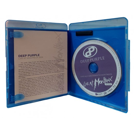 Blu-Ray Deep Purple, Live At Montreux 2006. They All Came Down To Montreux