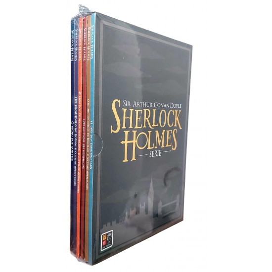 Box Sherlock Holmes, Série, 6 Livros, Arthur Conan Doyle
