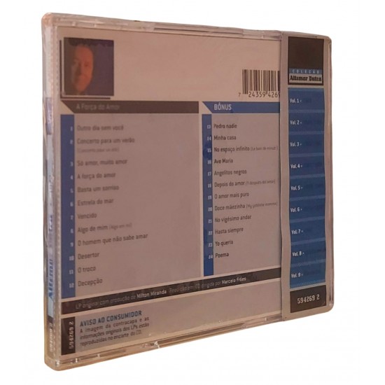 Cd Altemar Dutra, A Força do Amor