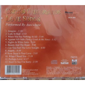 Cd Cantos Gregorianos, Love Songs, Lacrado