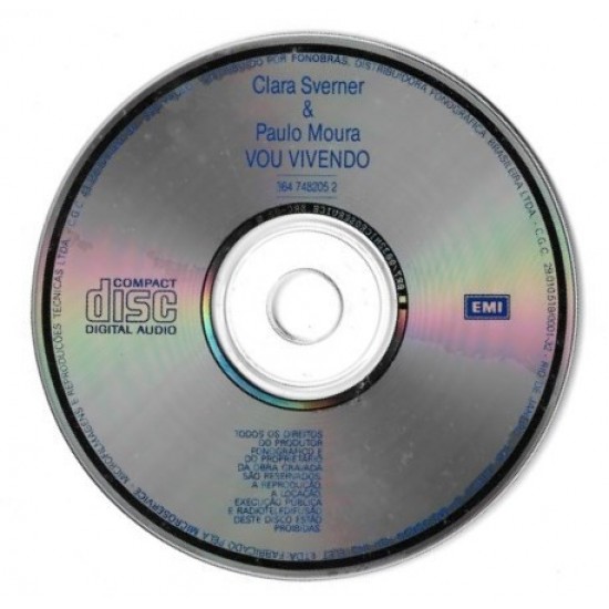 Cd Clara Sverner e Paulo Moura, Vou Vivendo