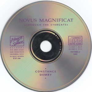 Cd Constance Demby, Novus Magnificat, Through The Stargate, Importado USA