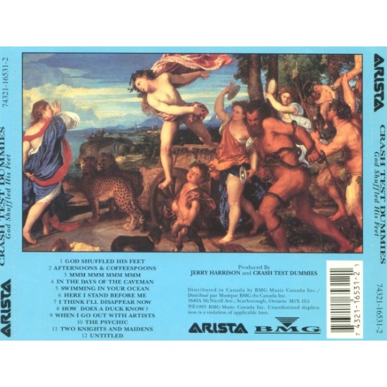 Cd Crash Test Dummies, God Shuffled His Feet, 1993