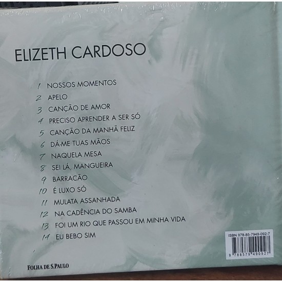 Cd Elizeth Cardoso, Coleção Folha Grandes Vozes , Lacrado - Frete Grátis