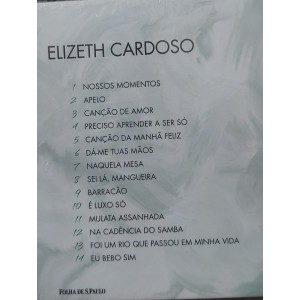 Cd Elizeth Cardoso, Coleção Folha Grandes Vozes , Lacrado - Frete Grátis