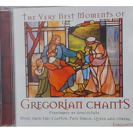 Cd Gregorian Chants, Performed By Auscultate, Music From Eric Clapton, Paul Simon, Queen And Others