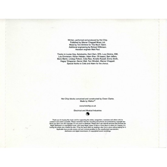 Cd Hot Chip, The Warning