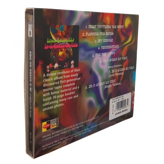 Cd Iron Butterfly, In a Gadda da Vida