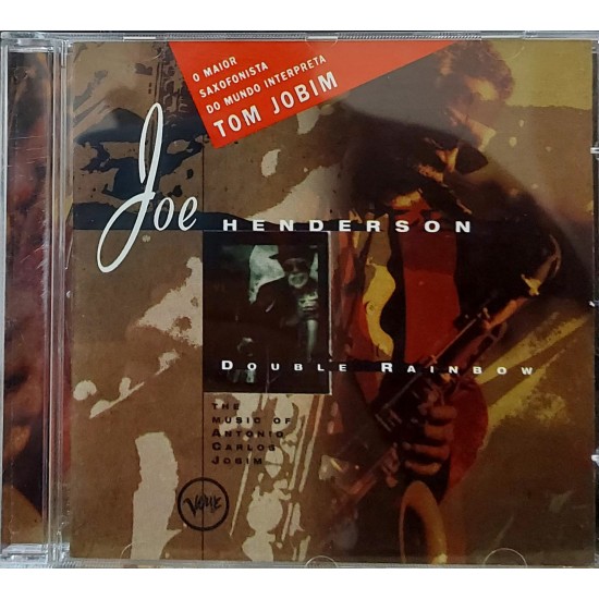 Cd Joe Henderson, Double Rainbow. O Maior Saxofonista do Mundo Interpreta Tom Jobim
