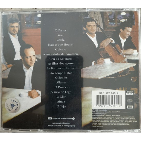 Cd Madredeus, Antologia, 2000