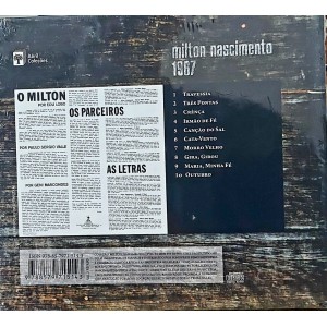 Cd Milton Nascimento + Livro, 1967 - Lacrado