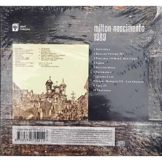 Cd Milton Nascimento, 1969, Coleção Milton Nascimento
