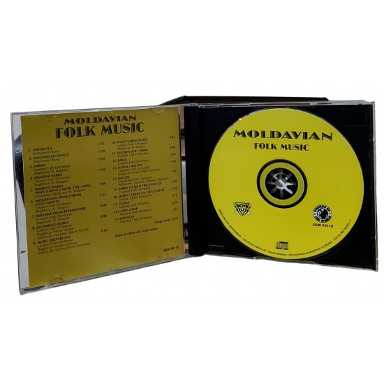 Cd Moldavian Folk Music, Sounds Of The World