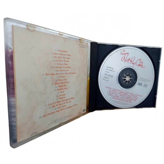 Cd Nat King Cole, The Unforgettable, Importado Inglaterra