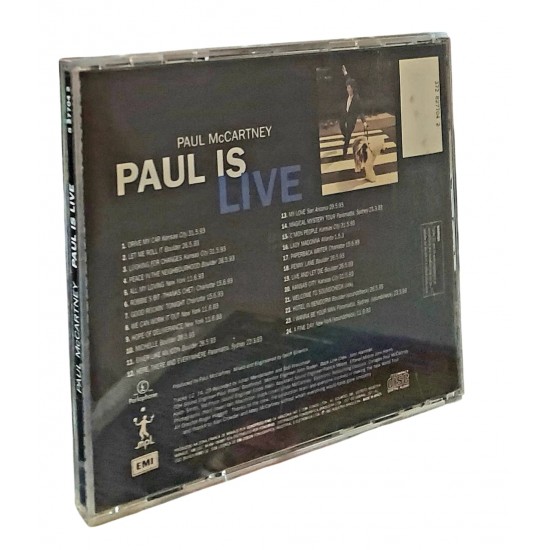 Cd Paul McCartney, Paul Is Live