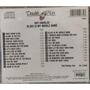 Cd Ray Charles, Blues Is My Middle Name, Importado USA