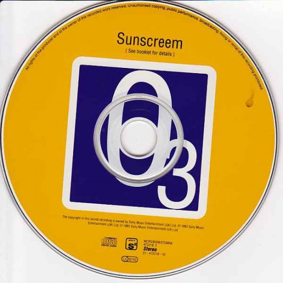 Cd SunsCreem, O3
