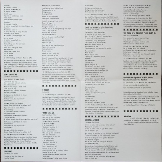 Cd The Best Of The Alan Parsons Project, Volume 2, Arista, 1991