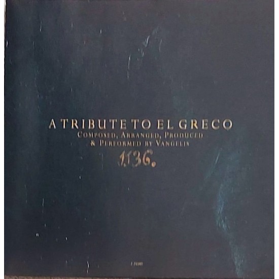 Cd Vangelis, A Tribute To El Greco, Importado Canadá, 1998
