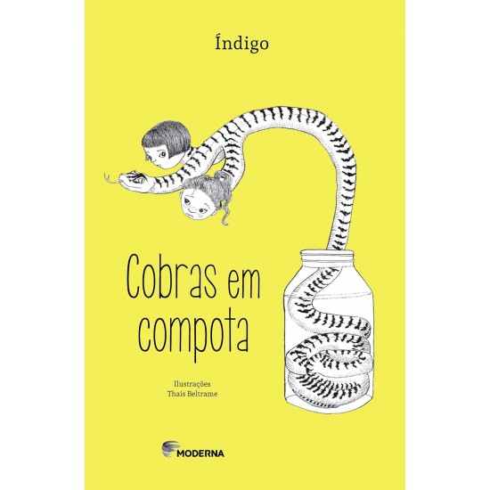 Cobras em Compota, Índigo, Ilustrações Thais Beltrame