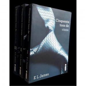 Coleção Cinquenta Tons de Cinza, Volumes 1,2 e 3, E. L. James