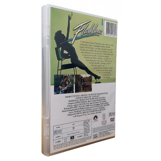 Dvd Flashdance, Jennifer Beals, Paramount Collection