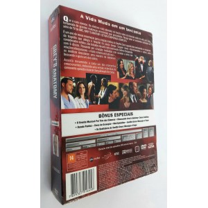 Dvd Grey's Anatomy, Setima Temporada Completa, Mais Emoções