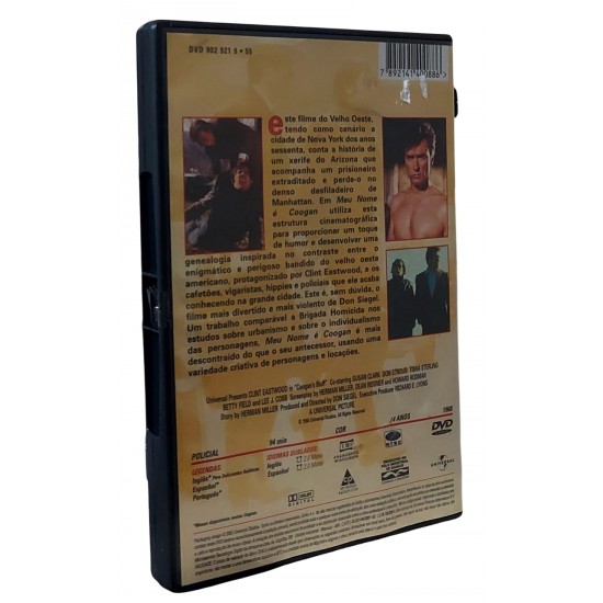 Dvd Meu Nome é Coogan, Clint Eastwood