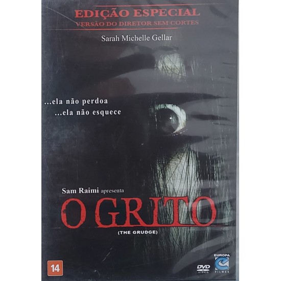 Dvd O Grito, Edição Especial, Versão do Diretor sem Cortes, Sarah Michelle Gellar