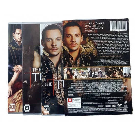 Dvd The Tudors, A Segunda Temporada, 3 Discos, Jonathan Rhys Meyers