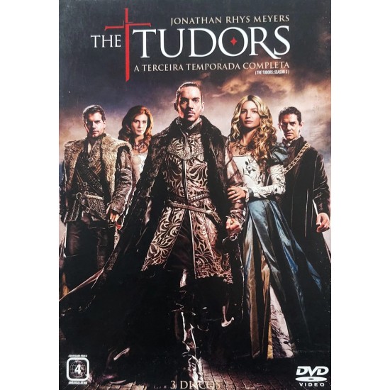 Dvd The Tudors, A Terceira Temporada, 3 Discos, Jonathan Rhys Meyers