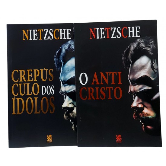 Kit 2 Livros de Nietzsche, Crepúsculo dos Ídolos, O Anticristo