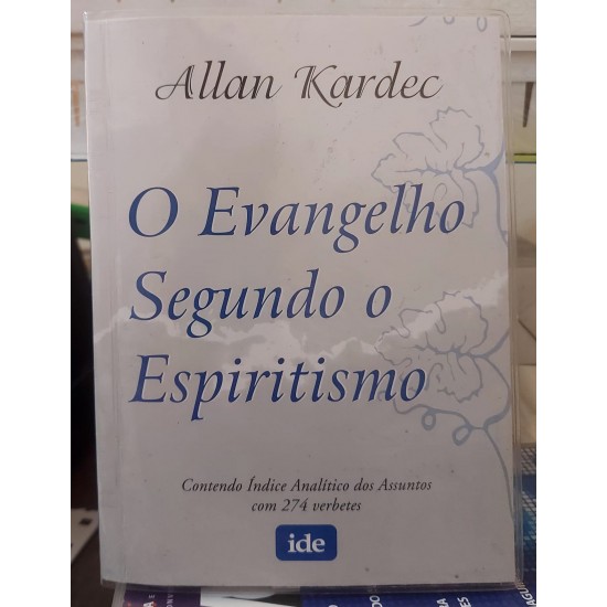 Kit 2 Livros, O Evangelho Segundo o Espiritismo, O Livro dos Médiuns, Allan Kardec. Contendo ìndice Analítico