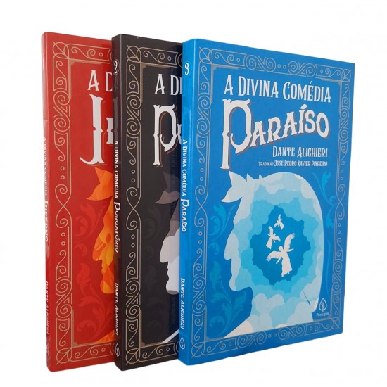 Kit A Divina Comédia. Inferno, Purgatório, Paraíso, Dante Alighieri