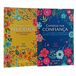Kit com 2 Livros Um Guia para a Felicidade, Construa Sua Confiança, Tara Ward