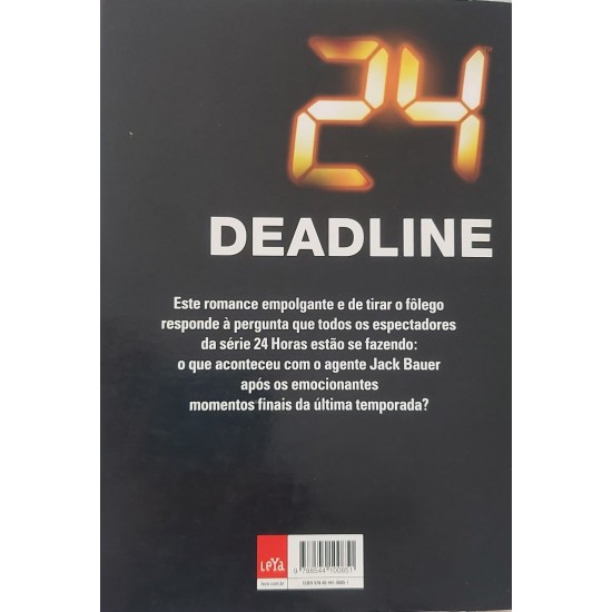 24 Horas, Deadline, James Swallow - Frete Grátis
