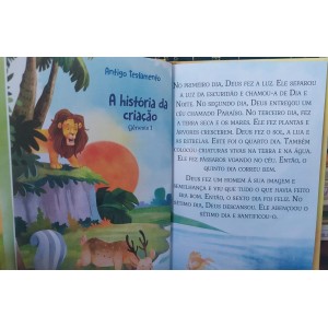 Bíblia Infantil, Letras Grandes, SBN Editora - Frete Grátis