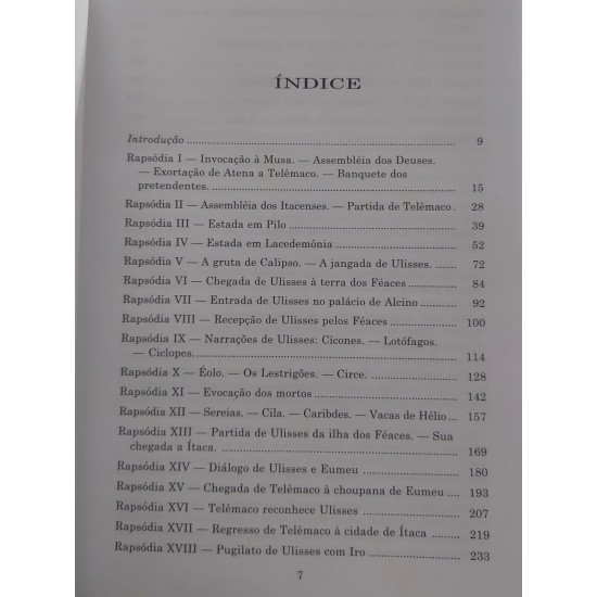 Odisseia, Homero, Capa dura de luxo, Edição 2002