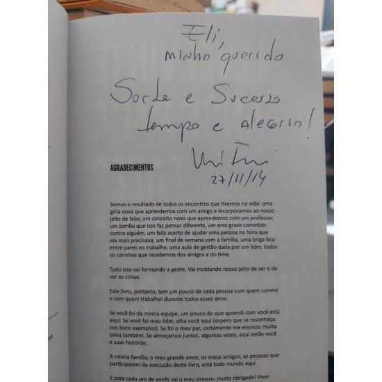 Manual de um Gerente à Beira de um Ataque de Nervos, Vania Ferrari