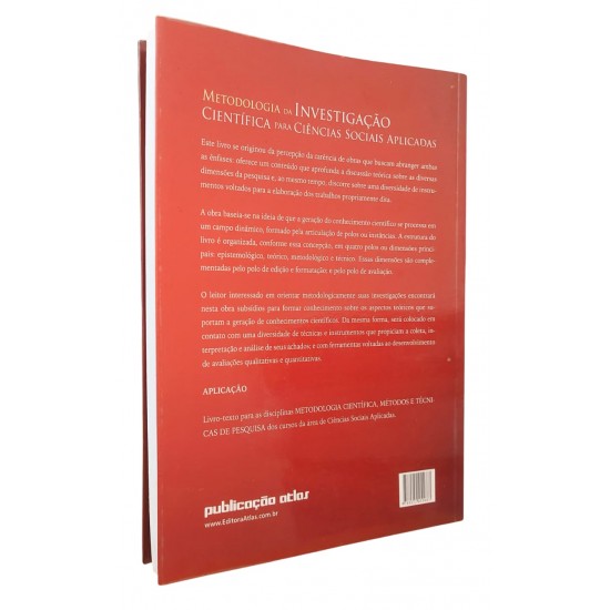 Metodologia da Investigação Científica para Ciências Sociais Aplicadas, 2ª Edição, Gilberto de Andrade Martins