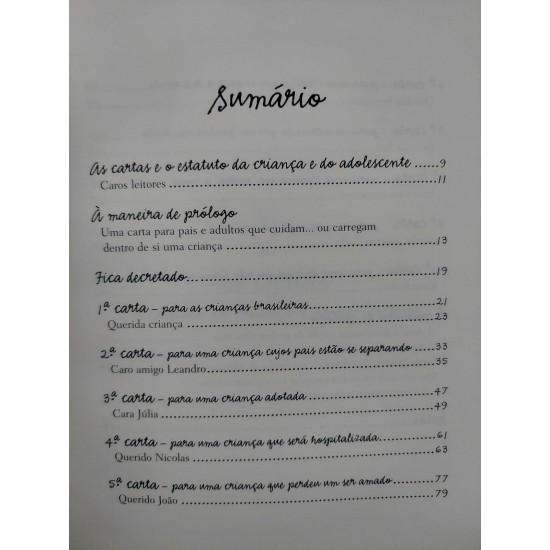 O Direito à Verdade, Cartas para Uma Criança, Leonardo Posternak