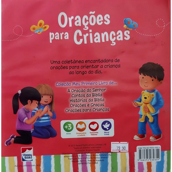Orações para Crianças, Ilustrações Angela Hewitt